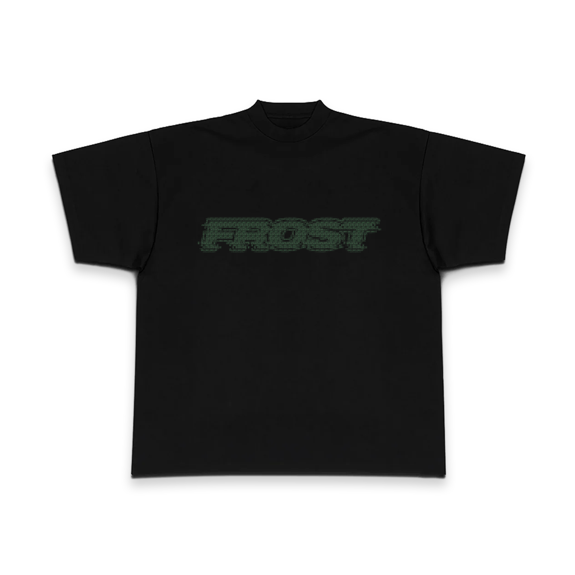 Frost Clothing 300GSM Heavyweight, Oversized Boxy Fit glitch graphic Tee