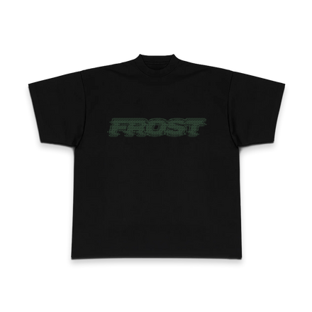 Frost Clothing 300GSM Heavyweight, Oversized Boxy Fit glitch graphic Tee