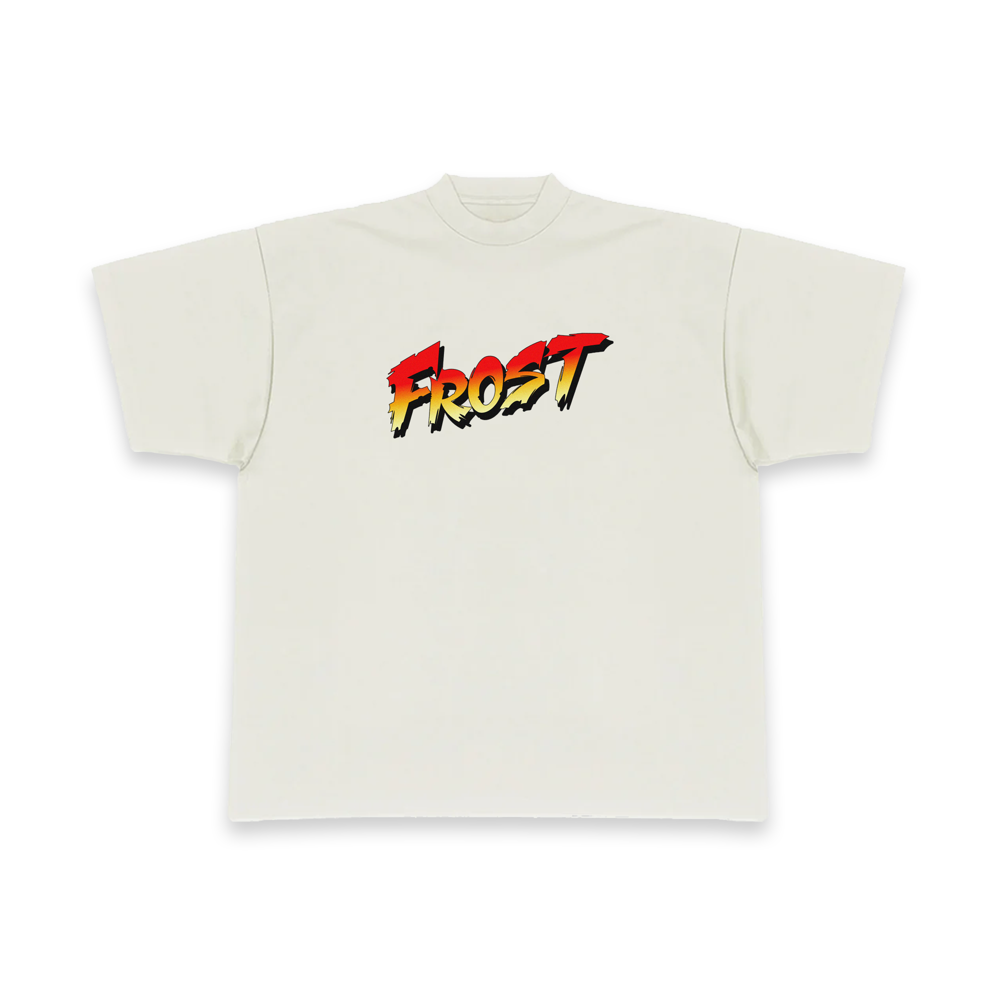 Frost Clothing 300GSM Heavyweight, Boxy Fit Fighter Graphic Tee.