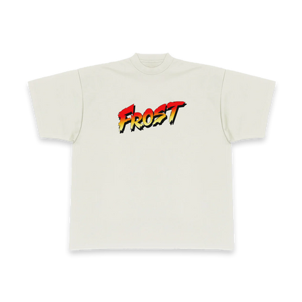 Frost Clothing 300GSM Heavyweight, Boxy Fit Fighter Graphic Tee.