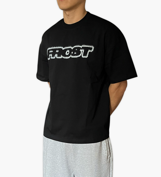 Frost Clothing Flame II Oversized Boxy Streetwear 300GSM Graphic T-Shirt 