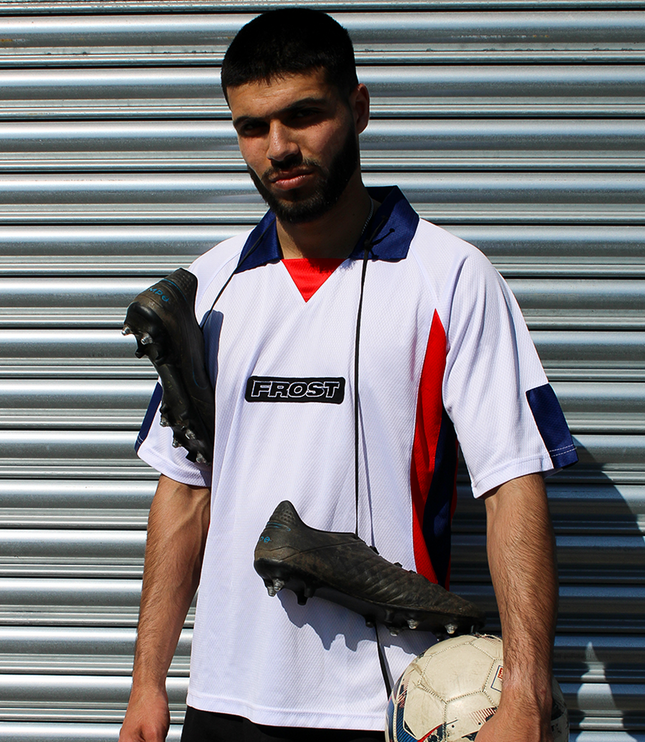 Frost Football Jersey, England Retro