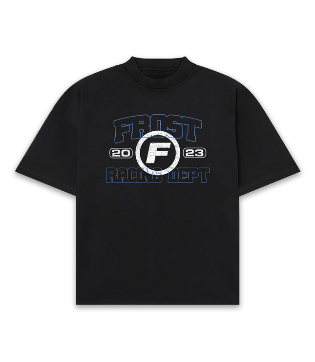 Frost Clothing Racing Department Oversized Boxy Streetwear 300GSM Graphic T-Shirt 