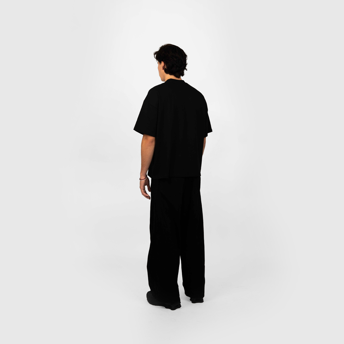 Frost Clothing Blank Heavyweight T-Shirt 2 Pack Black and White | 305GSM Boxy Oversized Fit | UK Streetwear