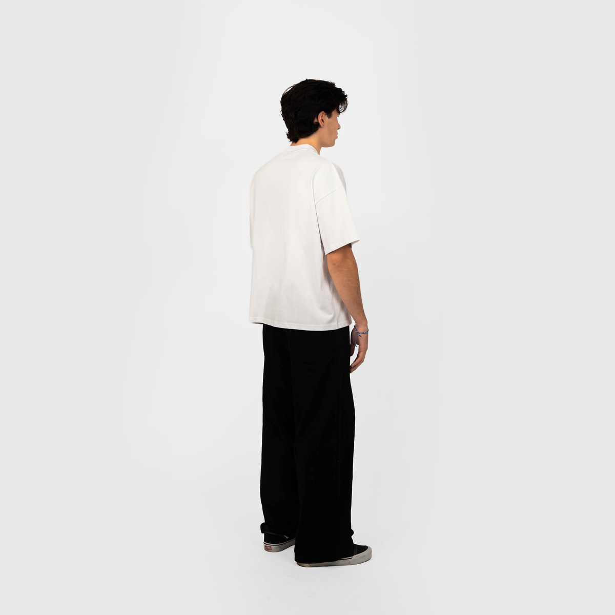 Frost Clothing Blank Heavyweight T-Shirt 2 Pack Black and White | 305GSM Boxy Oversized Fit | UK Streetwear