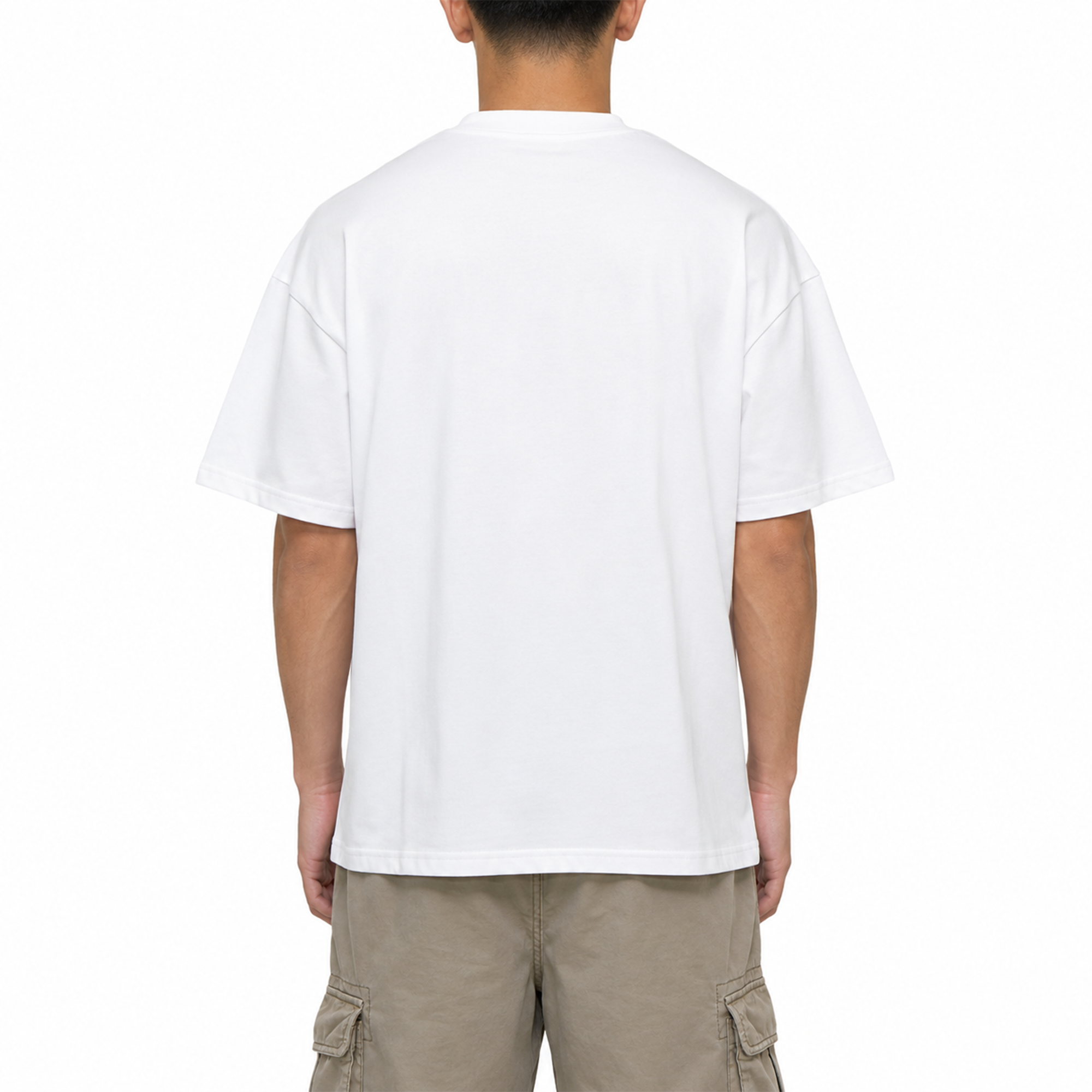 Frost Clothing Blank Heavyweight T-Shirt 2 Pack Black and White | 305GSM Boxy Oversized Fit | UK Streetwear